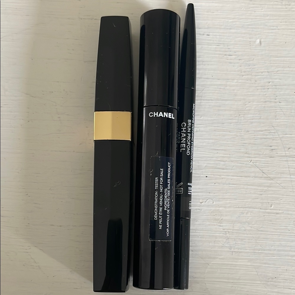 Chanel Black Makeup Set